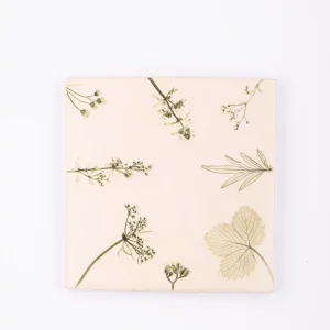 Tiles with meadow flowers