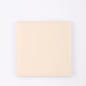 creme mat handmade tile