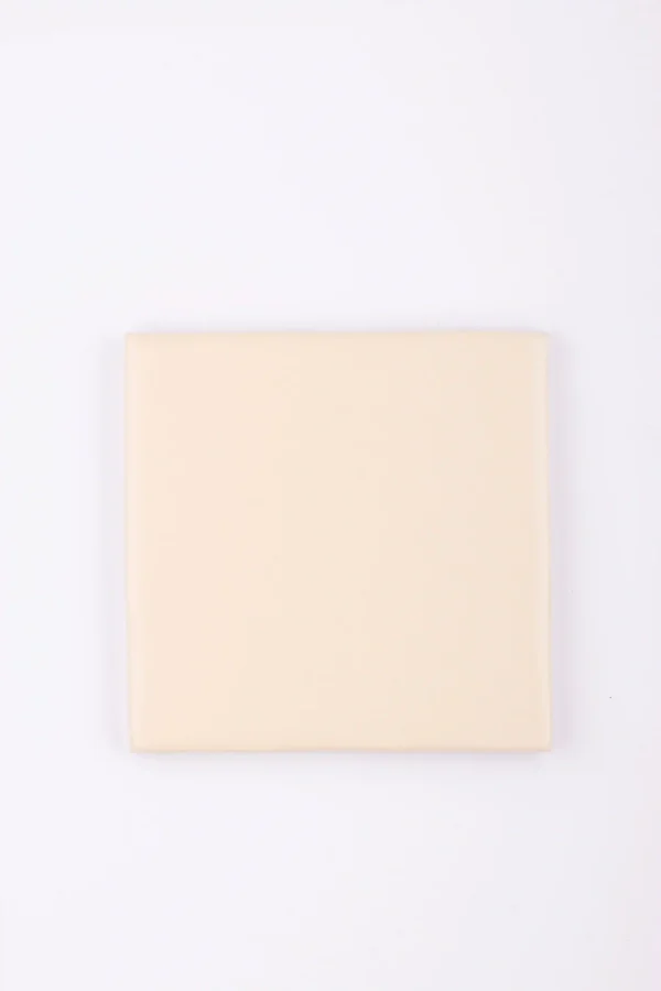 creme mat handmade tile
