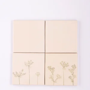 set of 4 backsplash tiles