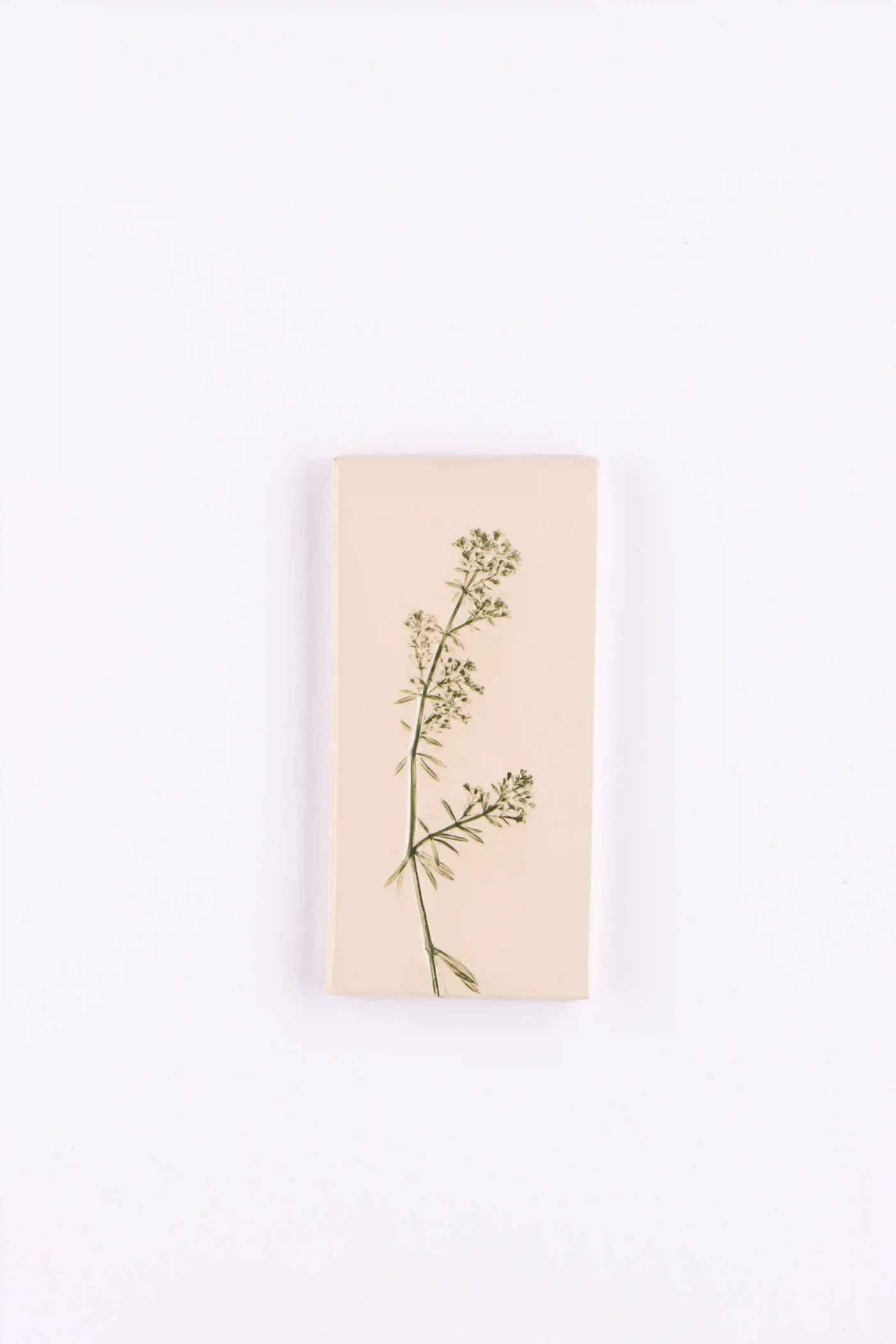 Handmade rectangle flower tiles